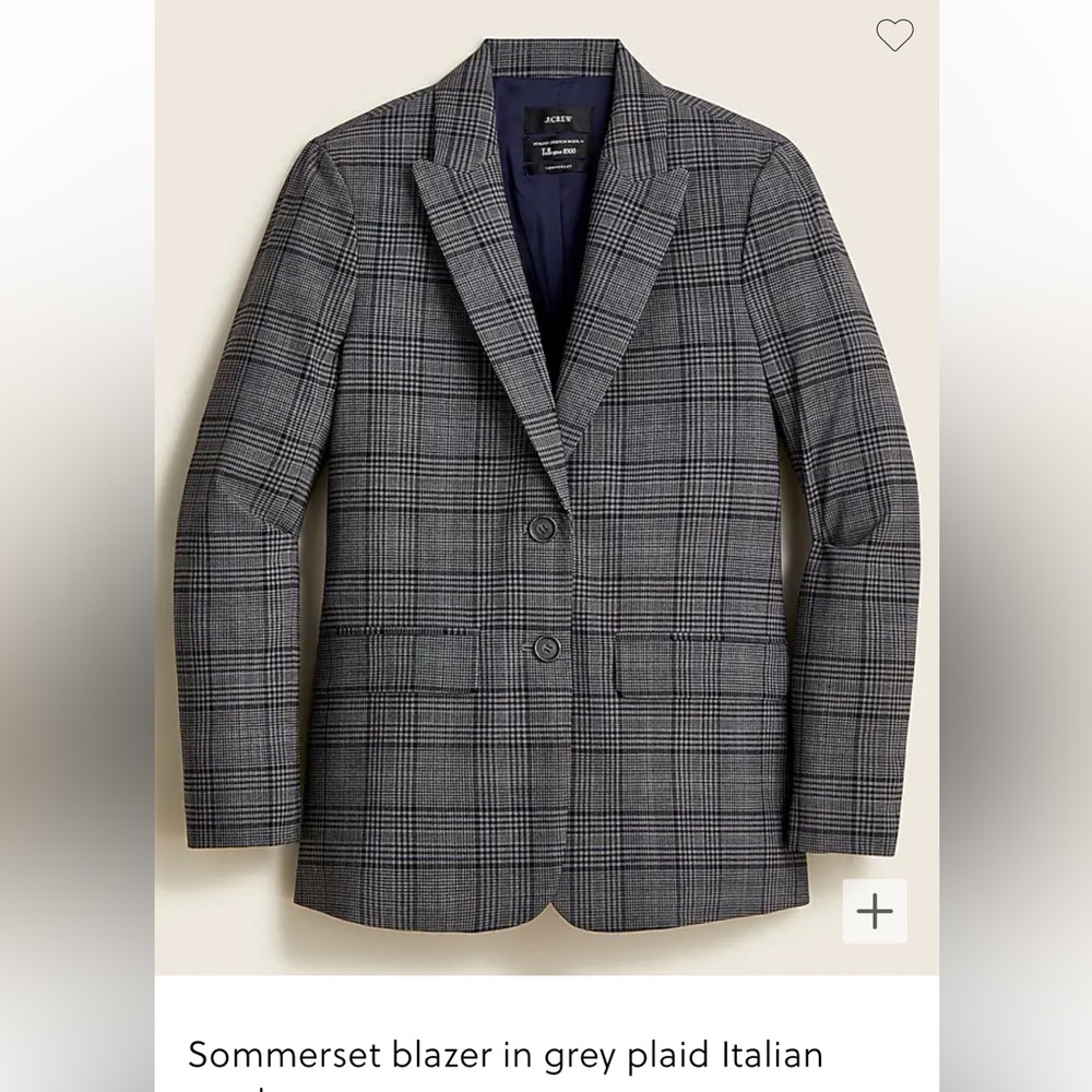 J.Crew Sommerset Blazer, Size 6.